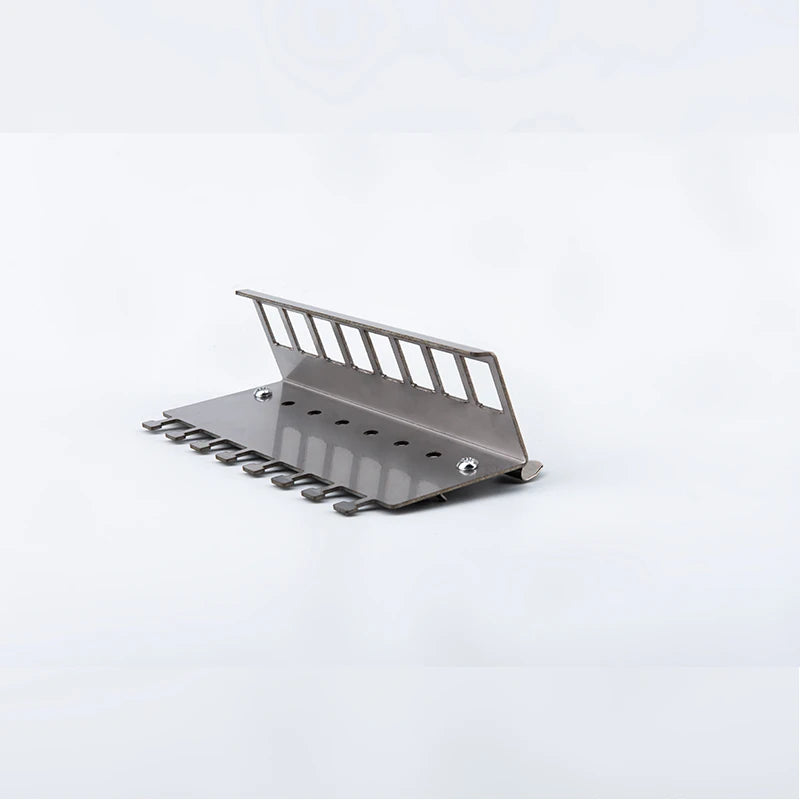 Linkwylan Keystone Frame Holder for DIN Rail Mounting Plate Electrical Distribution Box DIN-Rail Adapter 1/2/3/4/8-Ports