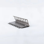 Linkwylan Keystone Frame Holder for DIN Rail Mounting Plate Electrical Distribution Box DIN-Rail Adapter 1/2/3/4/8-Ports