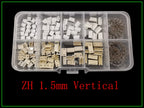 1Box SH 1.0/JST 1.25mm/ZH 1.5mm/PH 2.0mm/SM/SYP/XH 2.54mm/VH 3.96mm Pitch Male Female Housing Terminal Pin Header Wire Connector