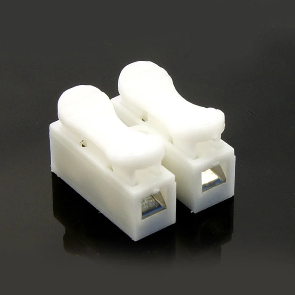 20/50Pcs No Solding Quick 3P 2P Cable Wire Connector No Screw Terminal Block Spring Clamp