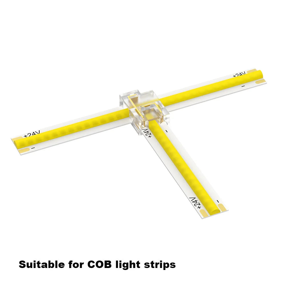 12 In 1 Compatible With COB LED Strip And SMD LED Light Strip Multifunctional Wire Connectors 2 Pin For 8mm 10mm Terminal Blocks