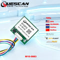 QUESCAN M10FD 10Hz UBX M10 GPS GNSS Module with Compass QMC5883L FPV Drone Flight Controller GPS GLONASS Galileo BeiDou Receiver
