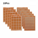 5/10PCS Universal PCB Breadboard 5*7CM Yellow Single Sided Printed Circuit Boards 1.2MM Thick DIY Prototype Copper PCB Board