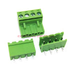 5Pairs 5.08mm Terminal Block 2/3/4/5/6/7/8/9/10/12P Screw Plug-in PCB Terminal Block Open Pin Male/Female Pluggable Connector