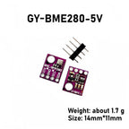 2/4/10 PCS BME280 BMP280 5V 3.3V Digital Sensor Temperature Humidity Barometric Pressure Module I2C SPI For Arduino
