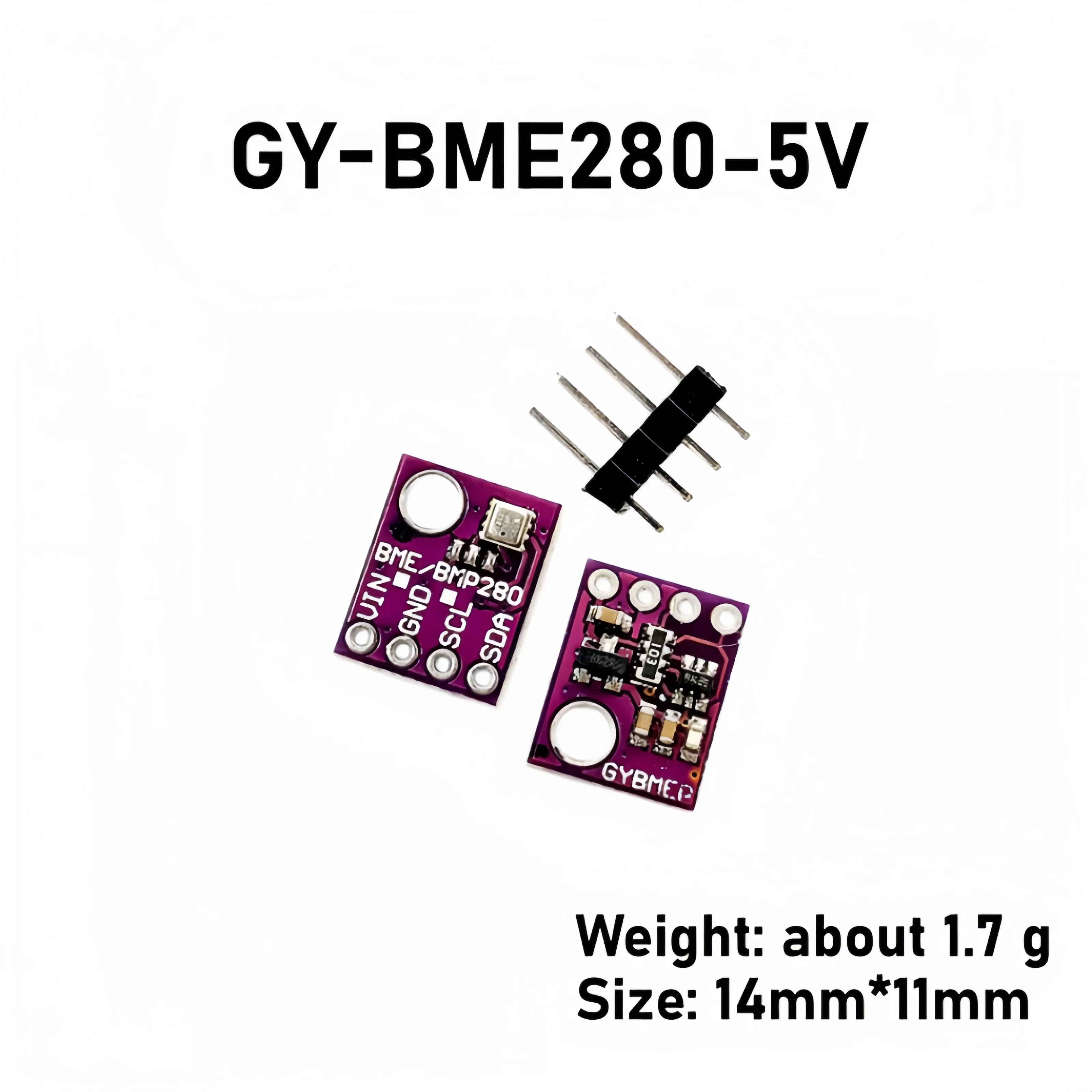 2/4/10 PCS BME280 BMP280 5V 3.3V Digital Sensor Temperature Humidity Barometric Pressure Module I2C SPI For Arduino
