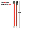 SM JST Connector Cable 22 20AWG Male Female 2/3/4/5/6Pin 12V LED Connectors For Pixel WS2812B RGB LED Strip Light Lamp Driver