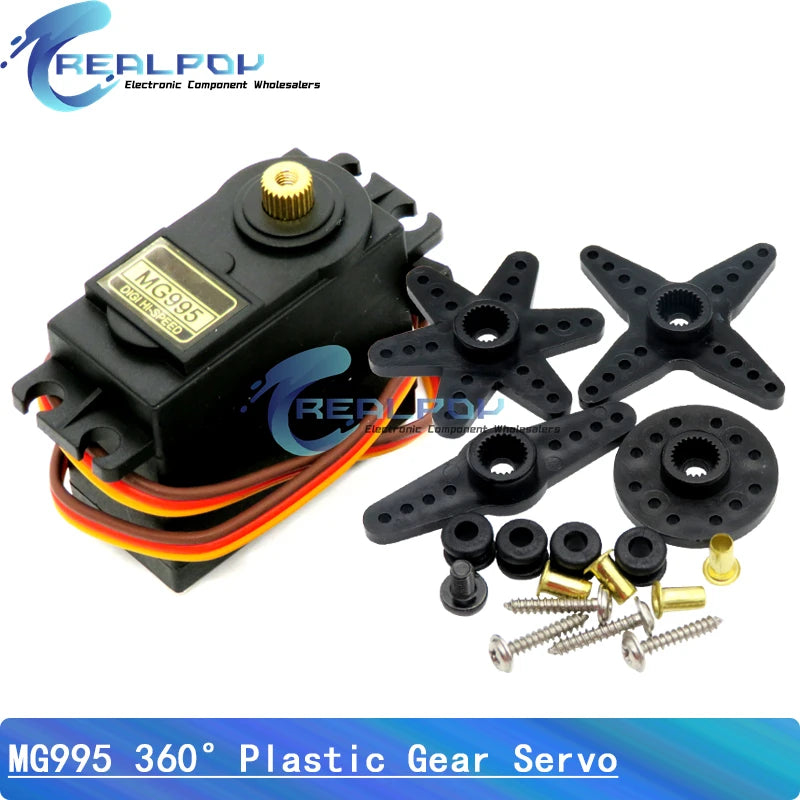 MG945 MG946R MG995 MG996R Metal Gear Servmotor High Speed Analog Servo Motor for Model Airplane RC Car Boat Arduino Robot