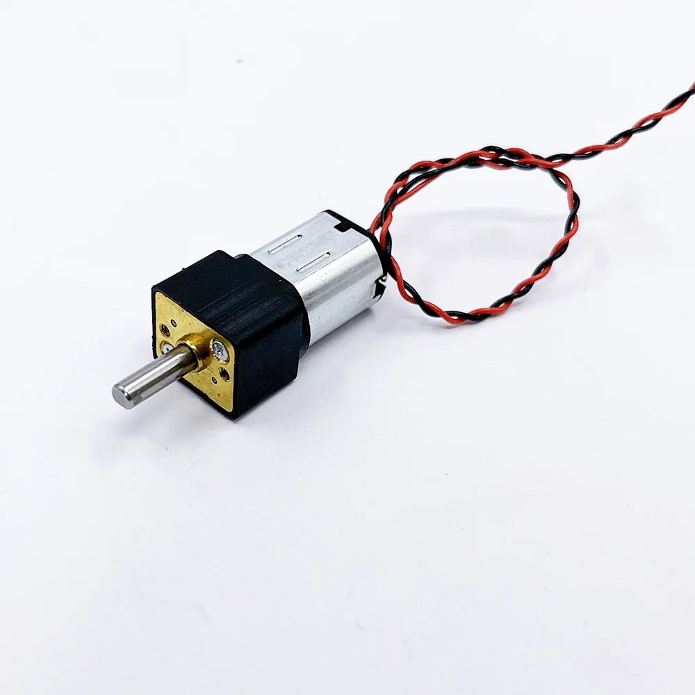 Mini N20 Gear Motor DC 3V5V 6V 35/70/100/200/240/500rpm Slow speed High torque Full Metal Gearbox Gearwheel DC Motors