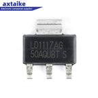 20PCS LD1117AG LD1117-ADJ LD1117-5.0 LD1117-3.3 LD1117-2.5 LD1117-1.8  LD1117-1.2 SOT-223 Low Dropout Linear Regulator Chip IC