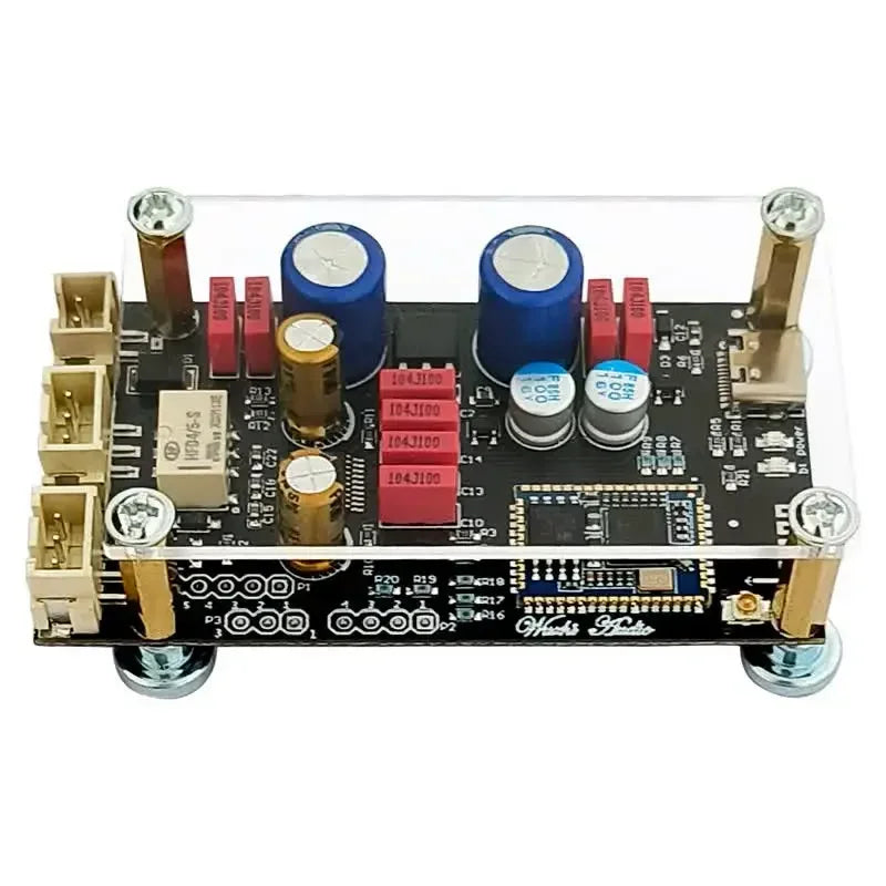 Bluetooth 5.1 Receiver QCC5125 QCC3034 LDAC APTX HD Wireless Adapter USB PCM5102 DAC Audio Decoder Board 24Bit/96Khz For AMP