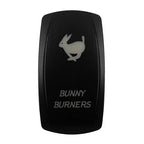 CUSTOM Dual RED Led Laser Etched Rocker Switch ON-OFF ON-OFF-ON (SPST DPDT) for ARB/Carling/NARVA 4x4 Caravan Accessories SUV