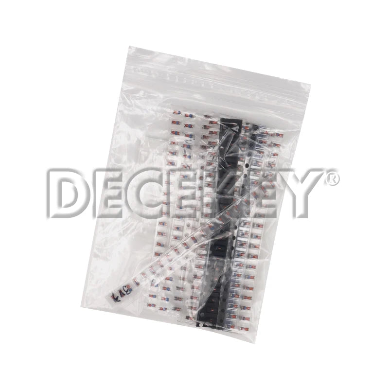 300PCS SMD LL34 Zener Diode Kit 0.5W 1/2W 3V-24V 2V-39V SMD Diode Set 1N4148