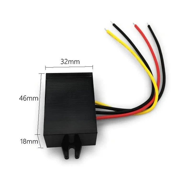 Waterproof Step-down Converter 12 24V 36V 48V 60V 72V 80V 85V to 12V 1A 2A 3A 5A Volt Regulator DC to DC Mini Buck Converter