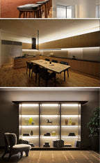 1-10M CCT 2700K-6500K Dimmable LED Strip 5mm 10mm COB LED Strip Light CCT Strip Tuya WiFi Controller Linear LED Tape With Dimmer
