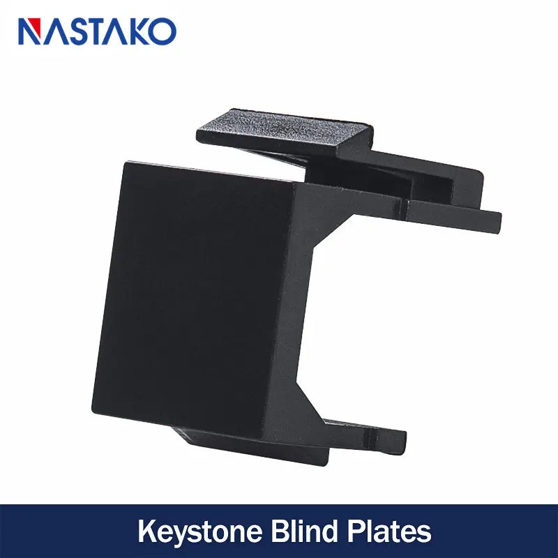RJ45 Keystone Jack Filling Module RJ45 Coupler Baffler Snap-in Keystone Frame Blind Plate For Modular Blank Patch Panel