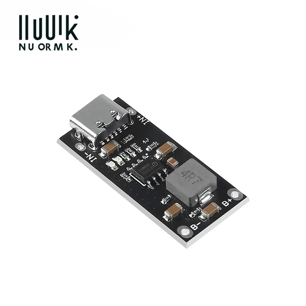 5/10pcs IP2312 Polymer Ternary Lithium Battery Fast Charging Board 3A 5V to 4.2V 4.35V Type C