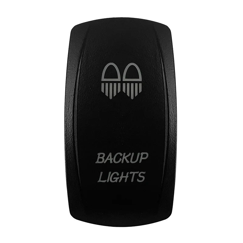 CUSTOM Dual RED Led Laser Etched Rocker Switch ON-OFF ON-OFF-ON (SPST DPDT) for ARB/Carling/NARVA 4x4 Caravan Accessories SUV