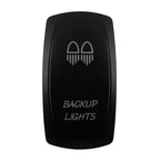 CUSTOM Dual RED Led Laser Etched Rocker Switch ON-OFF ON-OFF-ON (SPST DPDT) for ARB/Carling/NARVA 4x4 Caravan Accessories SUV
