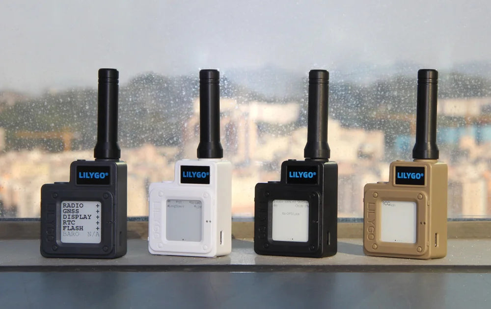 T-Echo LoRa SX1262 Wireless Module 433/868/915 trillion 1.54 Electronic Paper Global Positioning System RTC NFC BME280