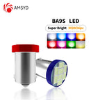 10PCS BA9S 44 47 T11 T4W Bayonet AC 6V 12V 1206 3020 8SMD LED Pinball Machine Light Bulb Lamp Non Ghosting Anti Flickering
