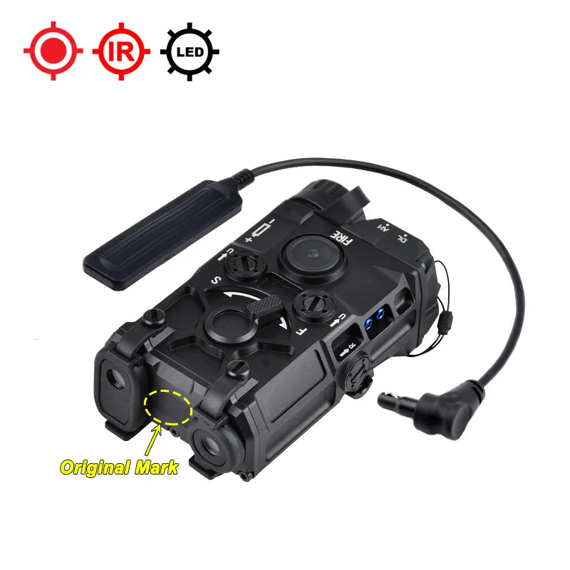 Airsoft CNC IR Laser Sight RAID CQBL PEQ PERST NGAL OGL DBAL IR Device Metal Material  Red, Green, Blue Laser IR Laser 20mm Rail