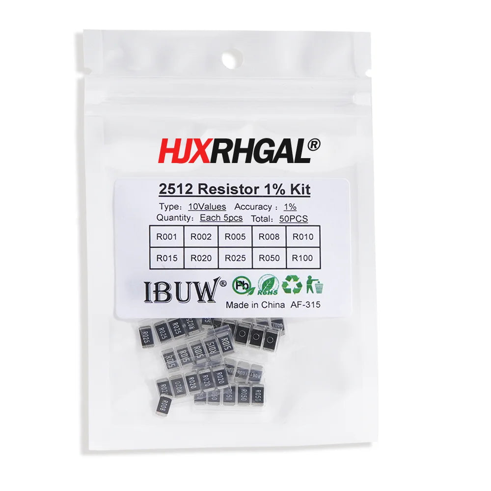 33Values 0402 0603 0805 1206 1210 2512  SMD Resistor Kit Assorted Kit 1ohm-1M ohm Sample Kit 80Values 36Values 10Values