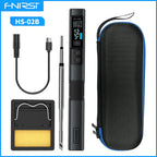 FNIRSI HS-02 Portable Intelligent Soldering Iron 100-450℃ Fast Heat Up 100W Type-C PD Fast Charging for Welding Repair Tools