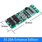 3S 4S 40A 60A Li-ion Lithium Battery Charger Protection Board 18650 BMS For Drill Motor 11.1V 12.6V 14.8V 16.8V Enhance Balance