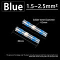Solder Seal Wire Connectors 3:1 Shrinkage Rate Waterproof Electrical Cable Terminals DIY Heat Shrink Tube Electrical Butt Splice