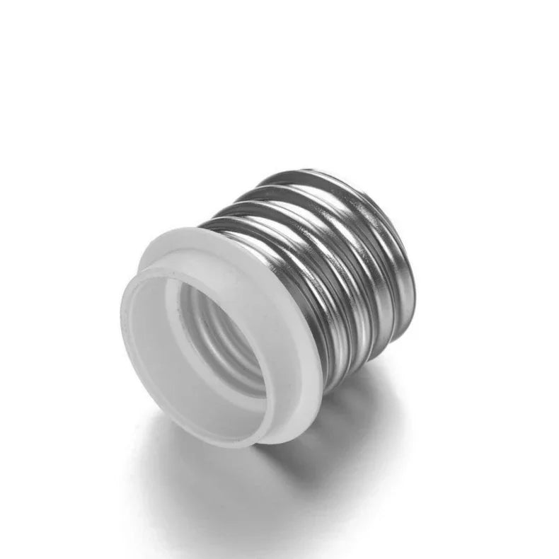 2PCS E40 To E27 Light Socket Adapter Mogual To Medium Edison Screw Halogen High Temp PBT LED Bulb Base Lamp Holder Converter