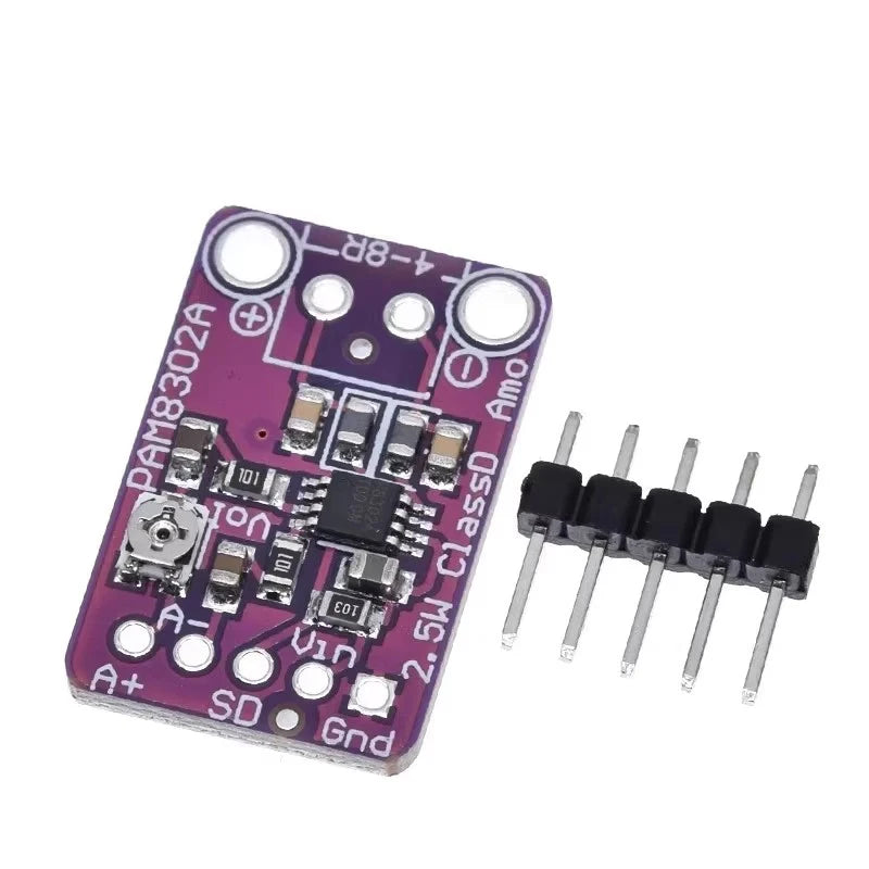PAM8302 2.5W single channel Class D Audio power amplifier module development board