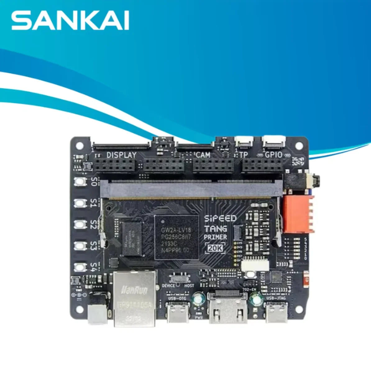 Sipeed Tang Primer 20K High Cloud FPGA Core Board Learning Board Verification Board Expanded Edition