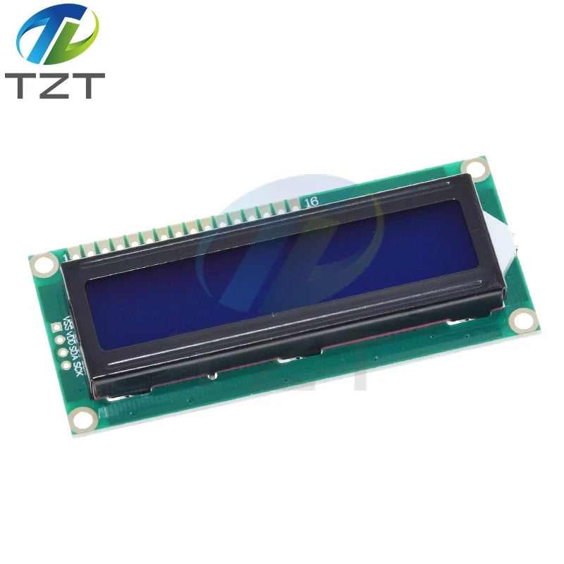 DIYTZT 1/3PCS LCD1602 1602 module Blue green screen 16x2 Character LCD Display Module HD44780 Controller blue blacklight