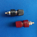 1Pcs Red Black 6mm Posts Terminal Blocks Power Supply Terminals M6 Welding Machine Inverter Post Connector