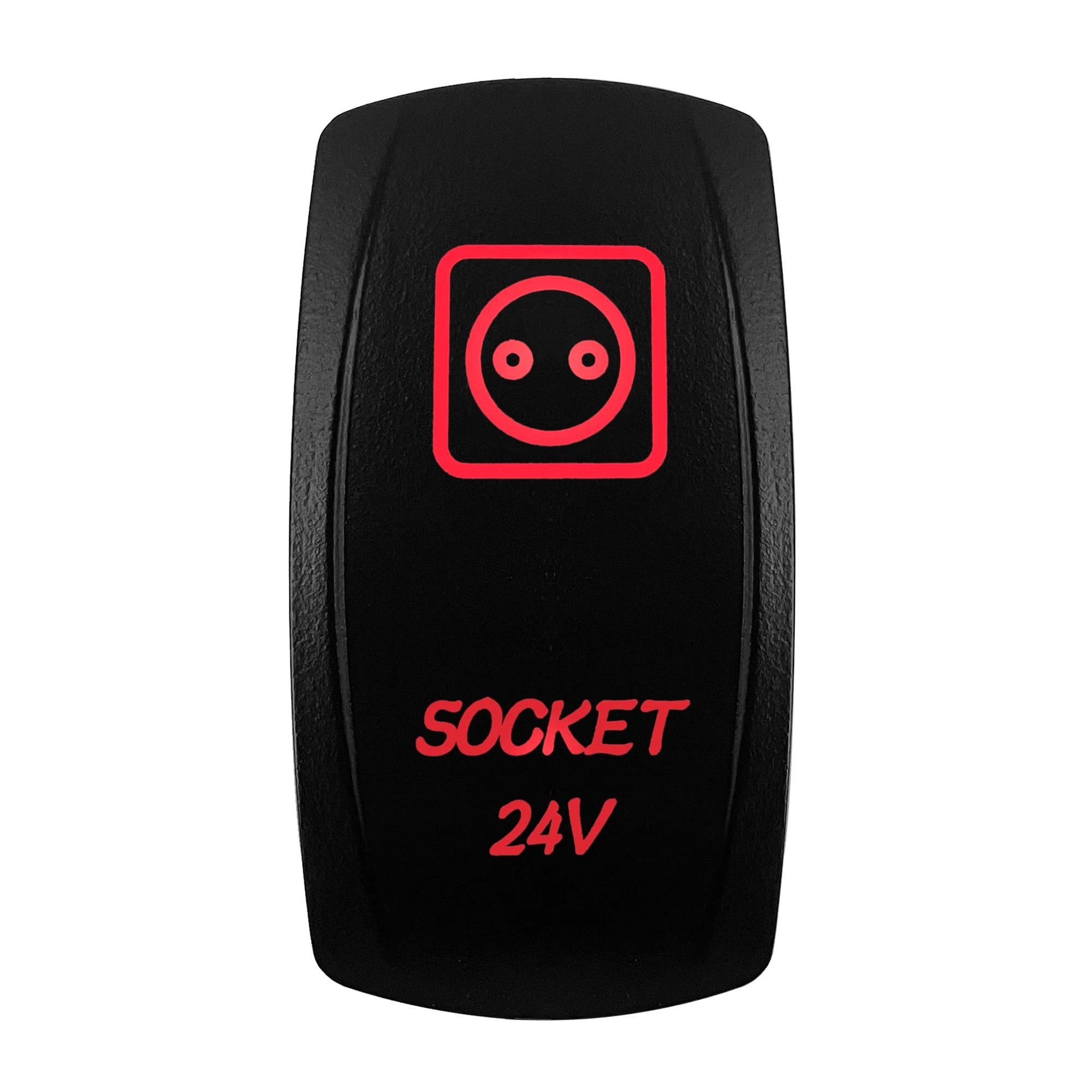 Red Led Light Rocker Switch 12V/24V SPST DPDT Toggle Switch ON OFF/ ON OFF ON Backlight Latching / Momentary Dash Panel Control