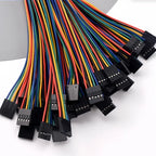 10PCS 2.54mm Double Head DUPONT LINE Jumper Wire Dupont Connector Cable 2.54MM 2P/3P/4P/5P/6P/8P/9P/10P Long 10/20/30CM