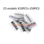 SMD Alloy Resistor KIT 1% 1206 2512 R001 R002 R003 R004 R005 R006 R008 R009 R010 R025 R050 R100 R120 R150 R180 R330 R500 R910