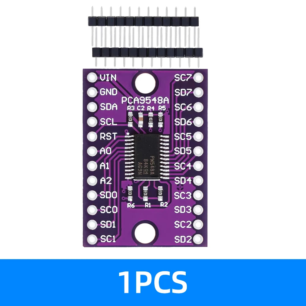 PCA9548 TCA9548A I2C Multiplexer Module – 1-to-8 Channel Expansion Board for IIC Bus (8-Way)