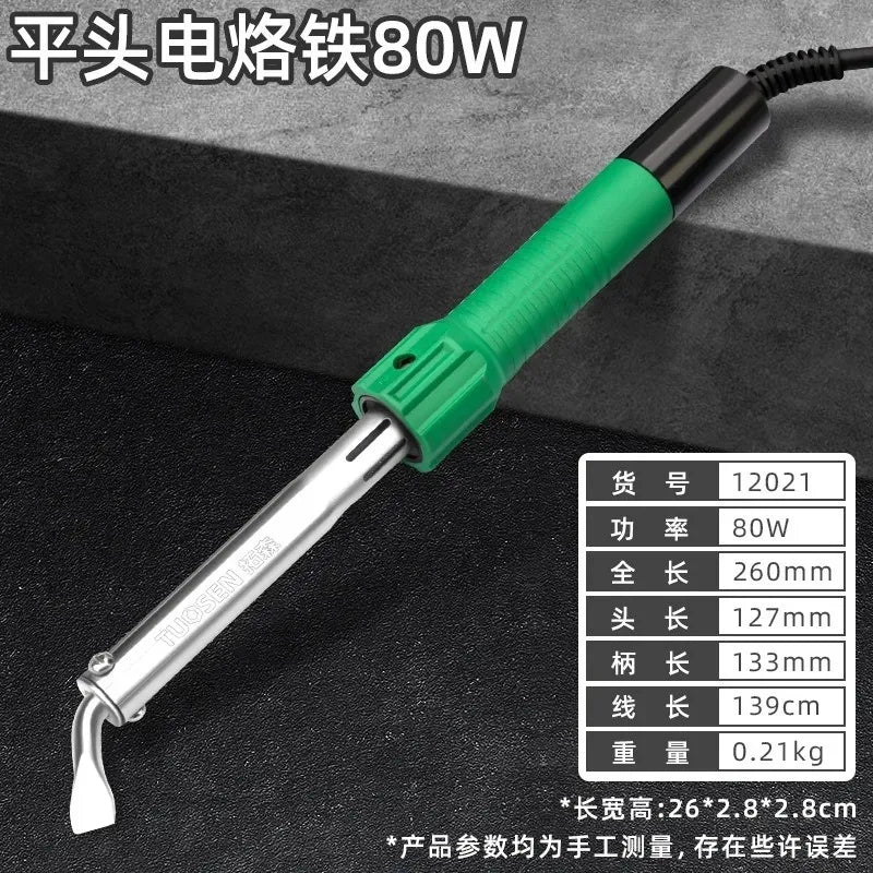 Tuosen 30/40/60/80/100/150W high-power soldering iron with pointed flat head soldering iron 200-240V