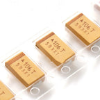 50pcs A B C D Case SMD Tantalum Capacitor 6V 10V 16V 25V 35V 50V 0.1UF 1UF 2.2UF 4.7UF 10UF 22UF 33UF 47UF 100UF 220UF 330UF 470