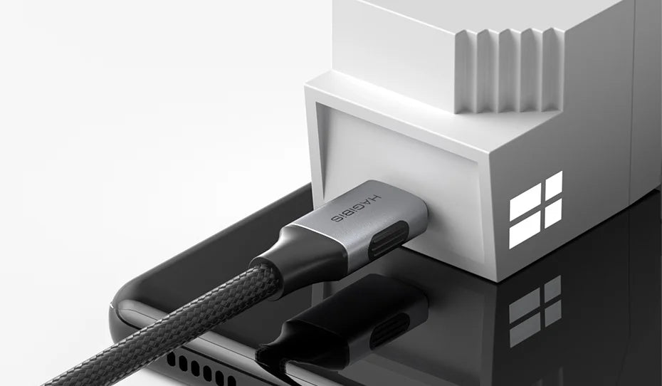 Hagibis 5.1k Pull-down Resistor Charging Adapter USB C Male to Female for Shaver Hair Trimmer Headphone Fan Electric Screwdriver