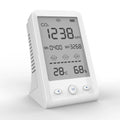 NDIR Co2 Meter Alarm Temperature Humidity Detector 3 in 1 Air Quality Monitor Gas Analyzer with LCD Display USB Rechargeable