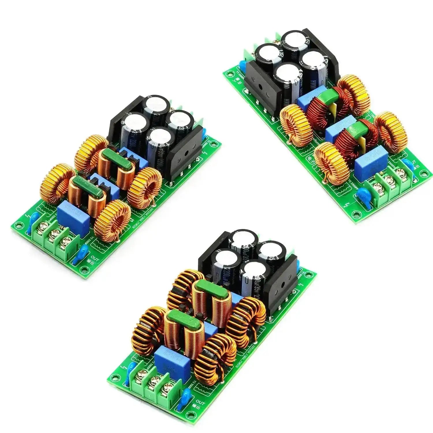 5-Stage AC EMI POWER Filter 8A 10A 15A  AC EMC 110V 220V Purify Power DC Isolator Noise Audio Decoder DAC Amplifier Purification
