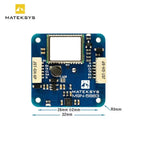 Mateksys M9N‑5883 GNSS Compass Module NEO‑M9N QMC5883L UART I2C JST‑GH GPS For FPV FC Multirotor Fixed‑Wing Drone