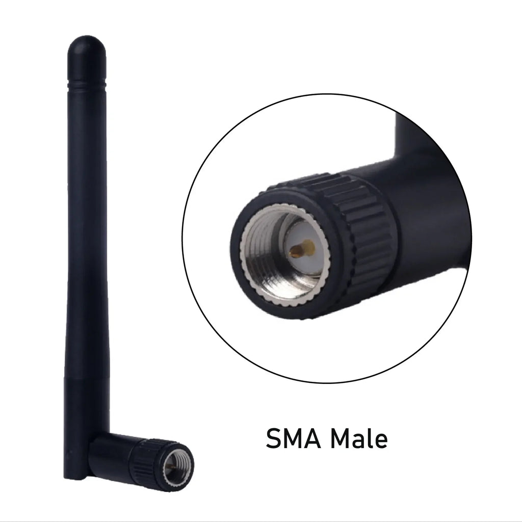 WiFi 2.4GHz 3dBi WiFi Antenna SMA Male Female Needlefree Antenna Replacement Antenna for Wireless Vedio Recorder 2pcs