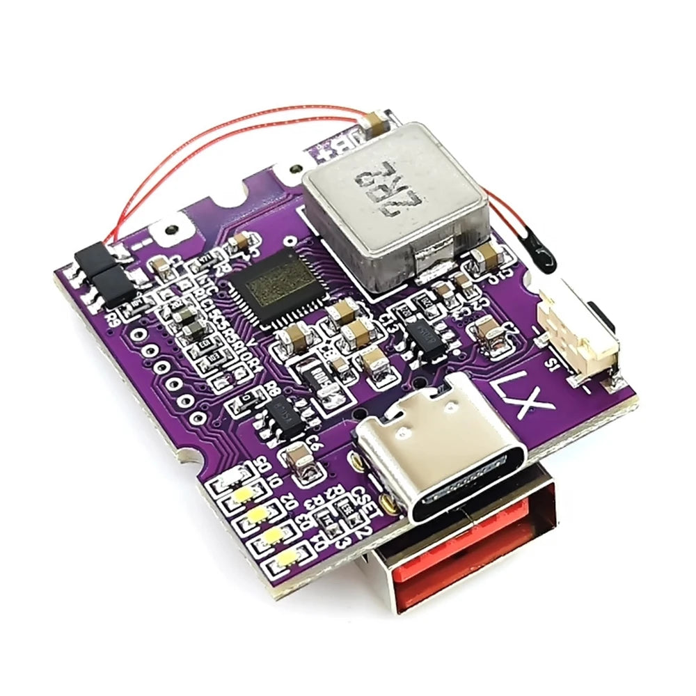 22.5W Power Bank Bidirectional Fast Charging Mobile Power Module Circuit Board With Digital/Light Type-C USB Suppor PD/QC3.0 2.0