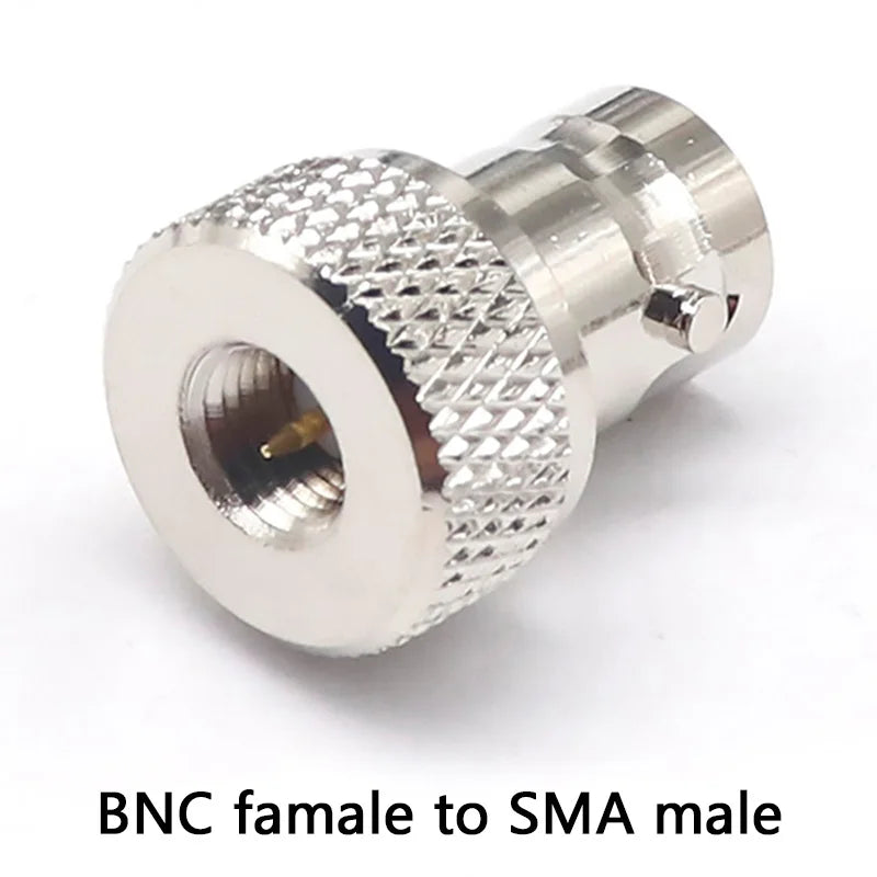 BNC female to SMA female disc BNC/SMA-KK is suitable for Motorola walkie-talkie antenna adapter