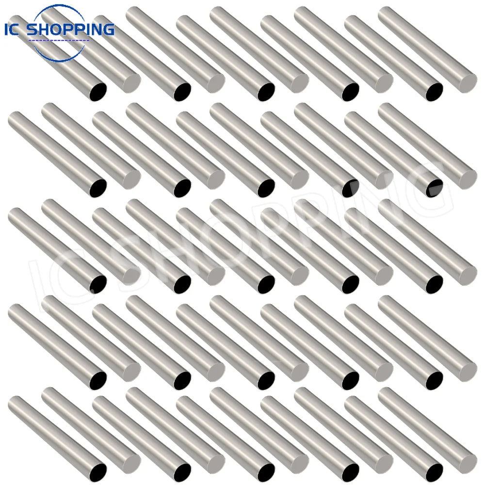 100pcs Temperature Sensor PT100 DS18B20 Stainless Steel Sleeve Blind Protection Sleeve 6X50mm 6X30MM 6*30mm 6*50mm