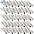 50PCS PT100 DS18B20 Temperature Sensor Protective Sleeve 6×50mm 316 Stainless Steel Blind Protection Tube for Thermocouple Probe